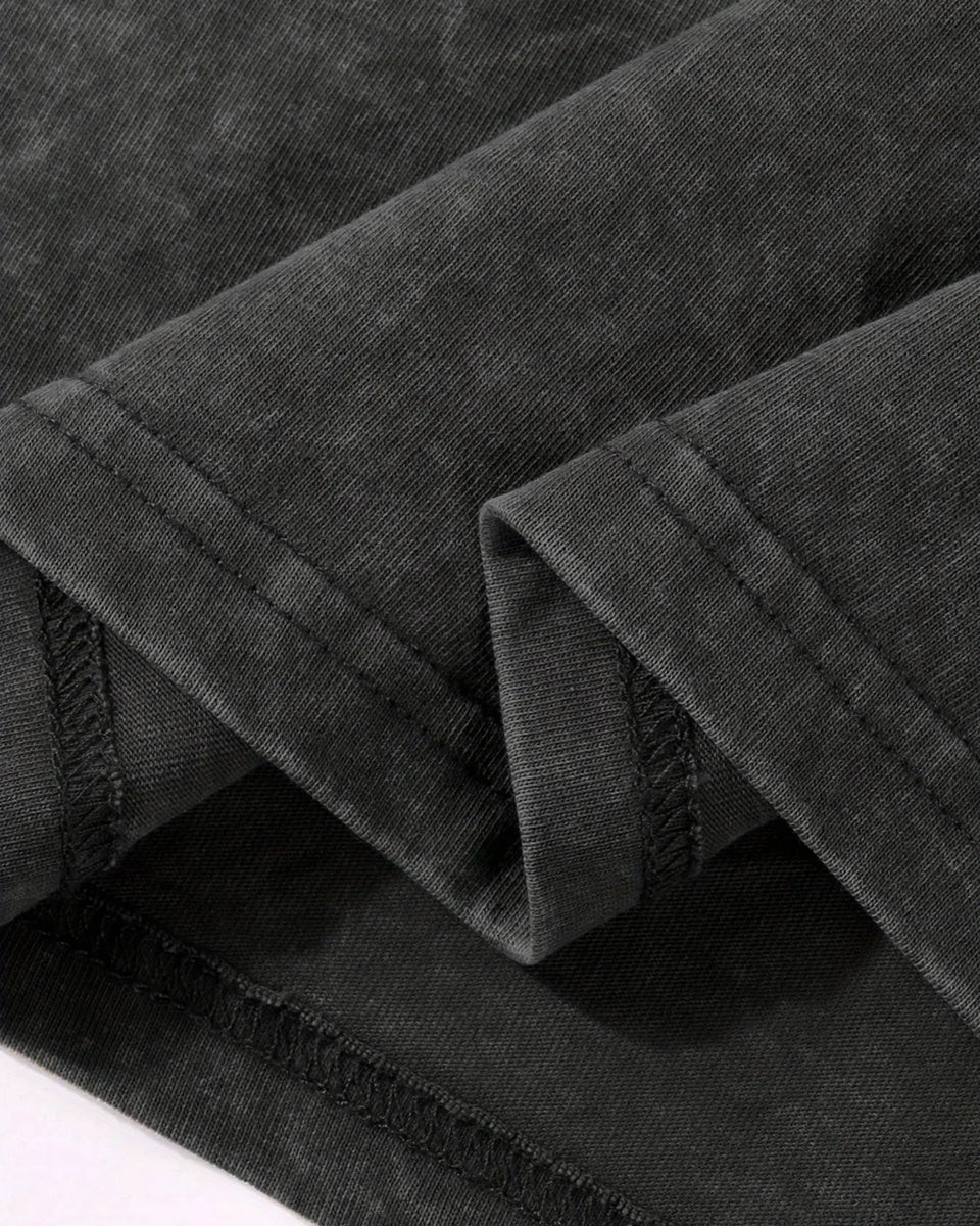 Three Days Grace T-shirt - Metal Band Shirt - Never Too Late vintage washed distressed batik thickened funny