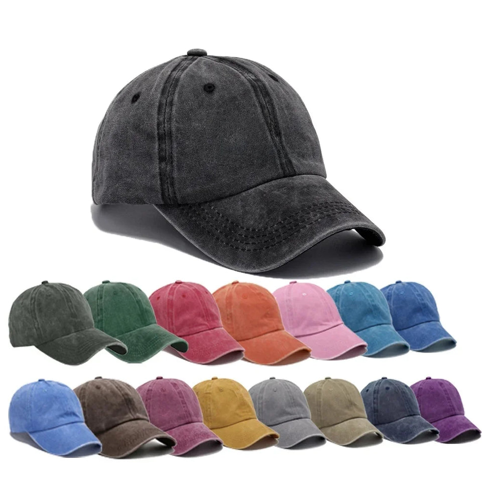 Printed Faith Soft Top Baseball Cap Unisex Outdoor Sun Protection Washable Retro Style Windproof Hat for Men And Women