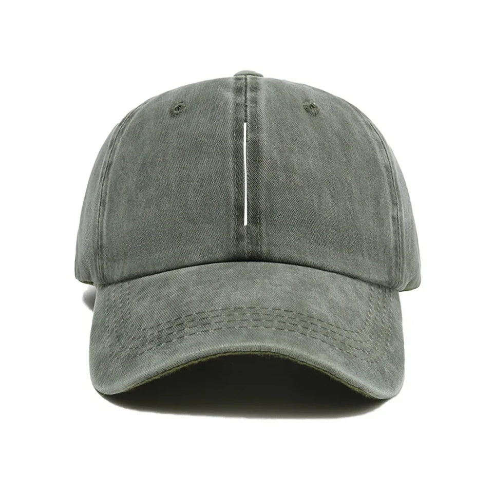 Printed Faith Soft Top Baseball Cap Unisex Outdoor Sun Protection Washable Retro Style Windproof Hat for Men And Women