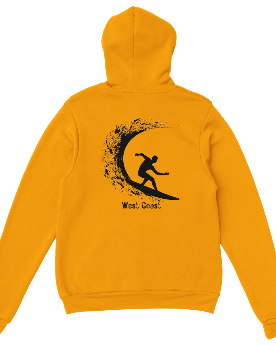 West Coast Surf Hoodie – Ride the Street Wave
