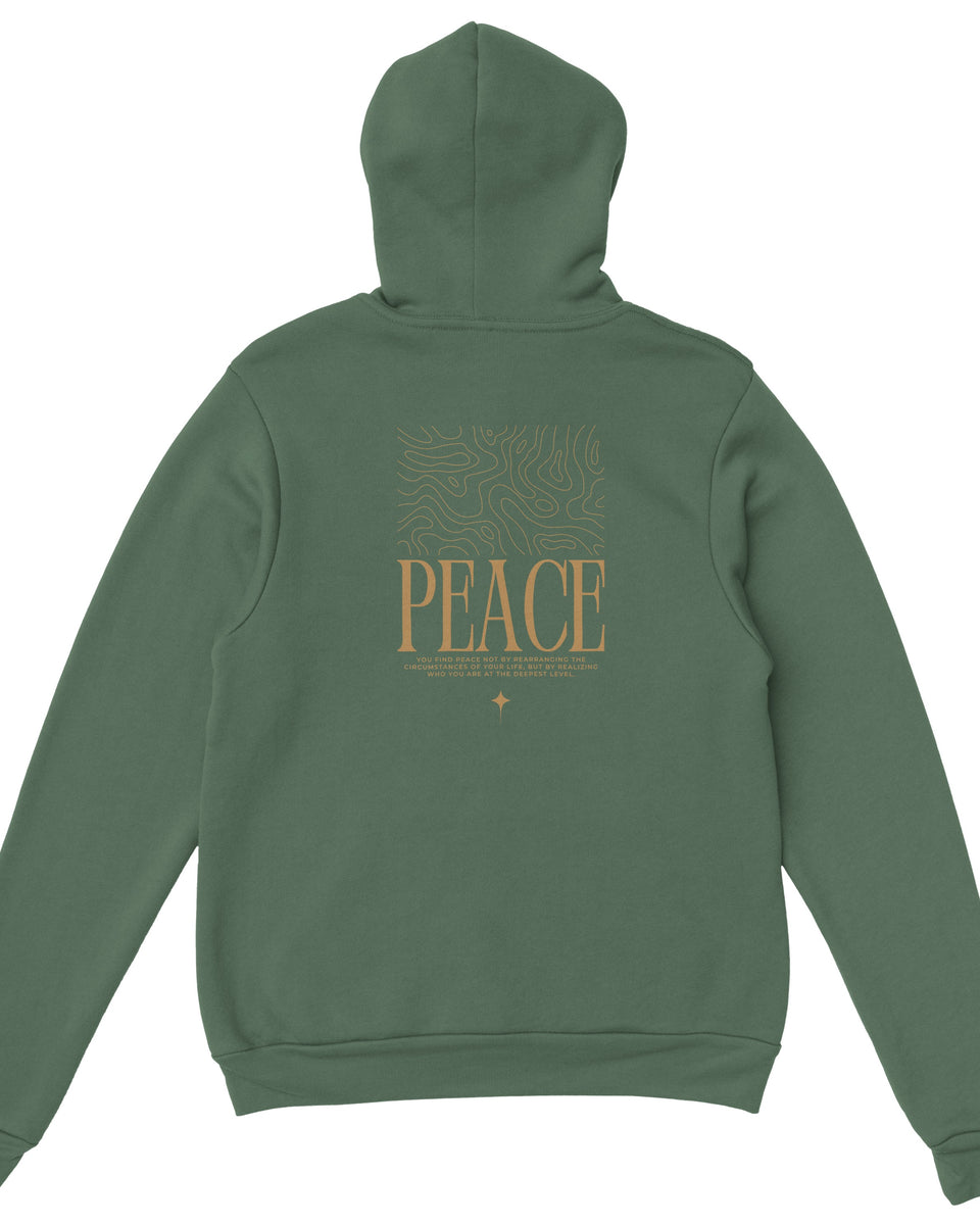 Minimalist Text Hoodie – PFACP Craig Tried Speech Oversized Comfort