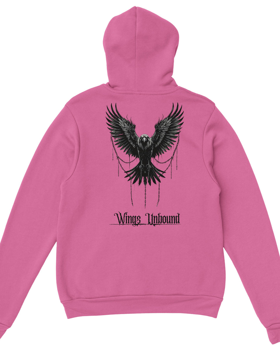 Gothic Hoodie with EXSOLITUS Text – Streetwear Aesthetic Unisex Pullover – Grunge Darkcore Sweatshirt