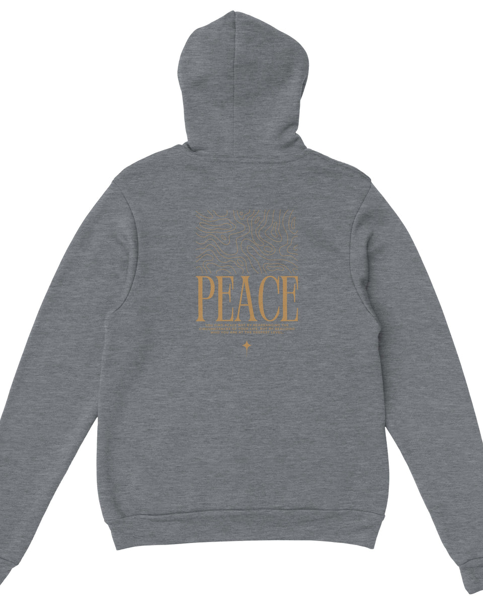 Minimalist Text Hoodie – PFACP Craig Tried Speech Oversized Comfort
