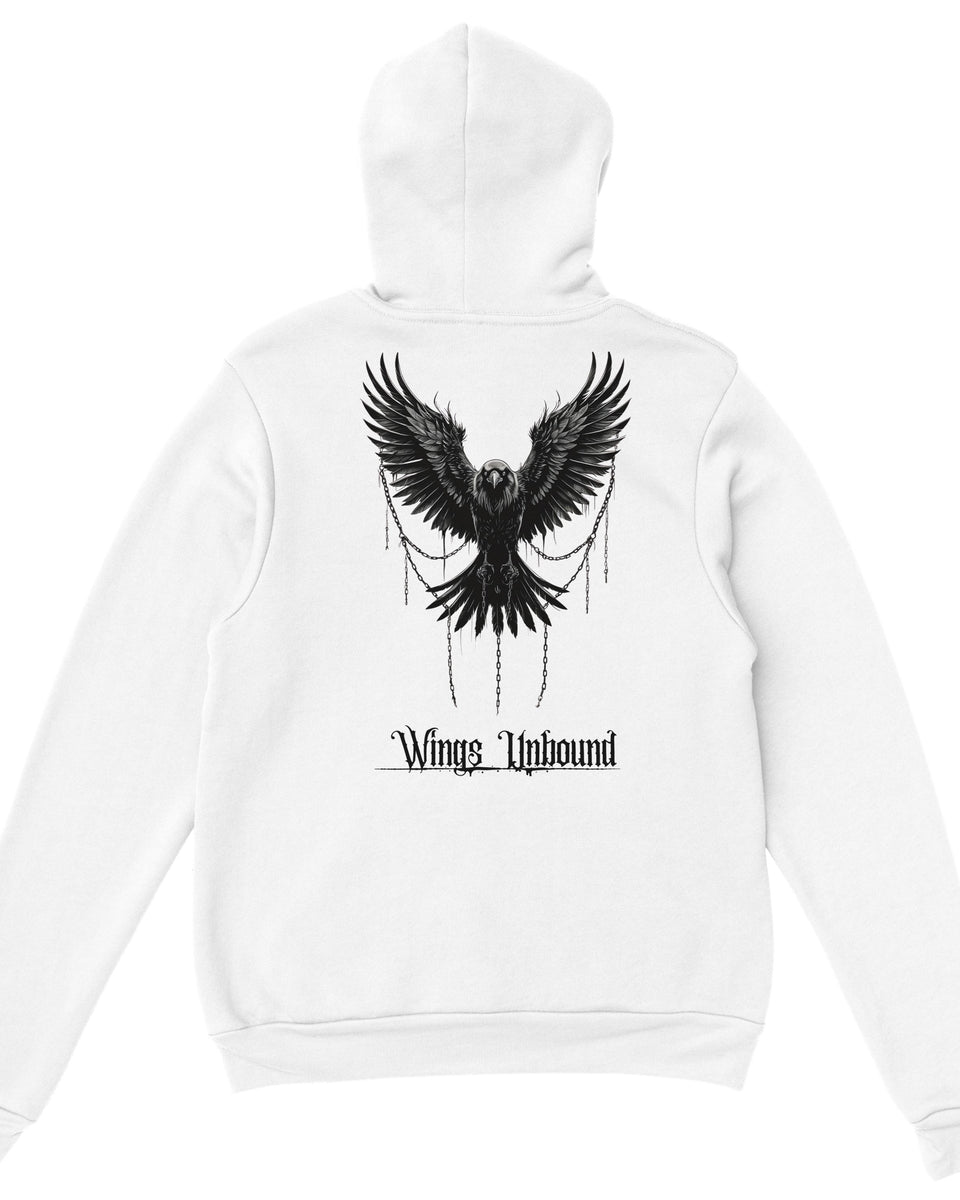 Gothic Hoodie with EXSOLITUS Text – Streetwear Aesthetic Unisex Pullover – Grunge Darkcore Sweatshirt