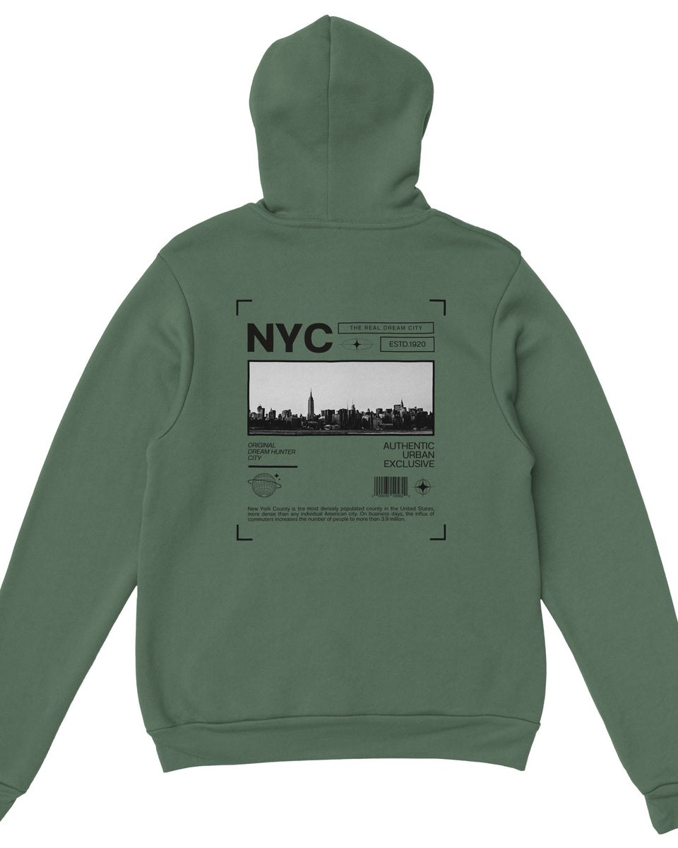 NYC Skyline Dream Hoodie – Urban Exclusive Edition