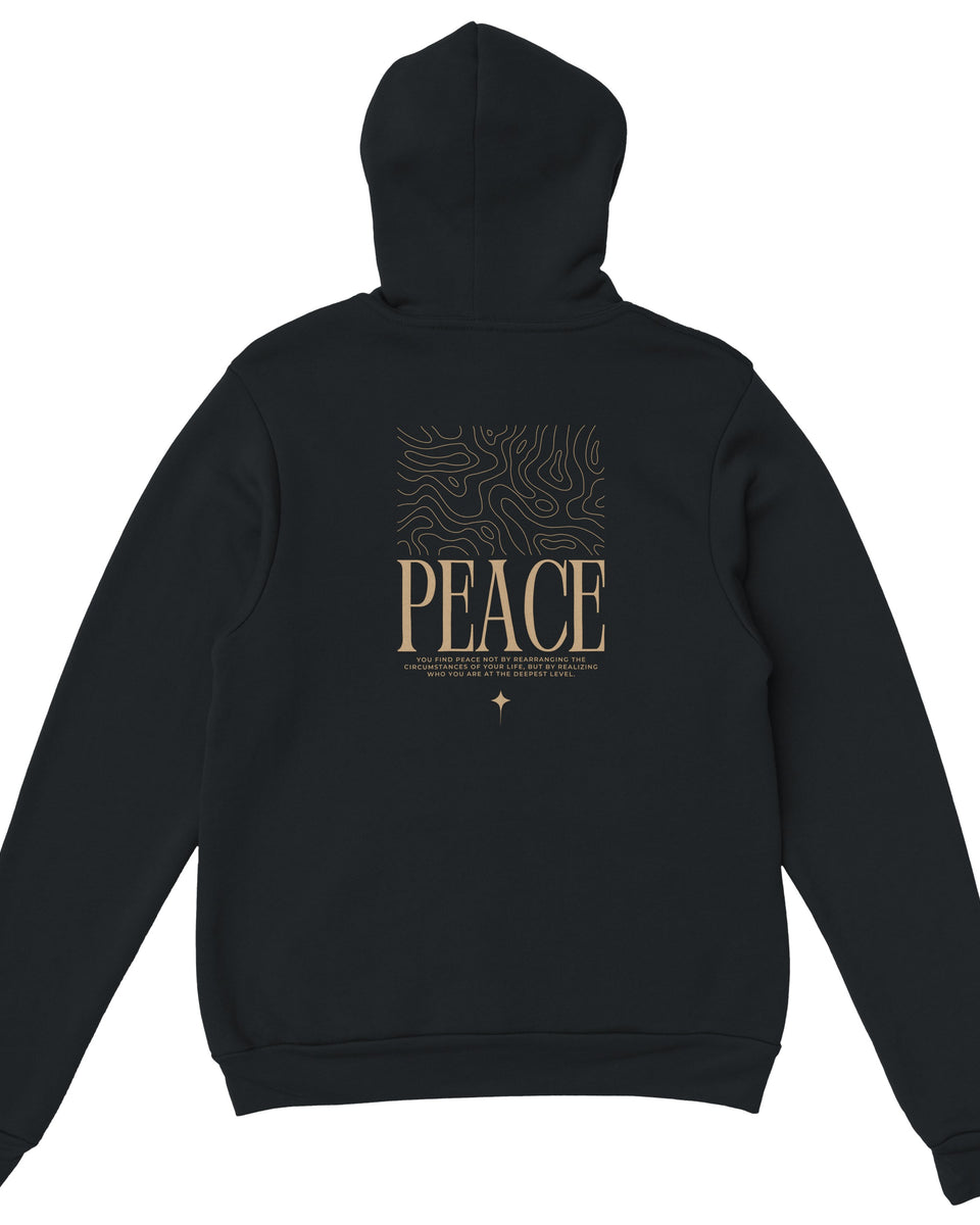 Minimalist Text Hoodie – PFACP Craig Tried Speech Oversized Comfort