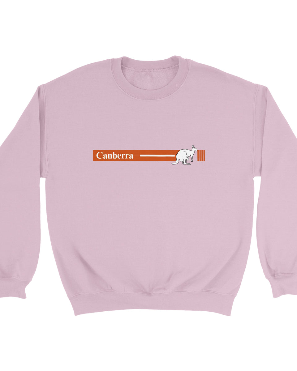 Canberra CBR – The Heart of the Nation Urban Graphic Sweatshirt