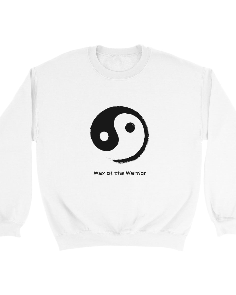 "Way of the Warrior" Yin Yang Sweatshirt – Zen Martial Arts Streetwear