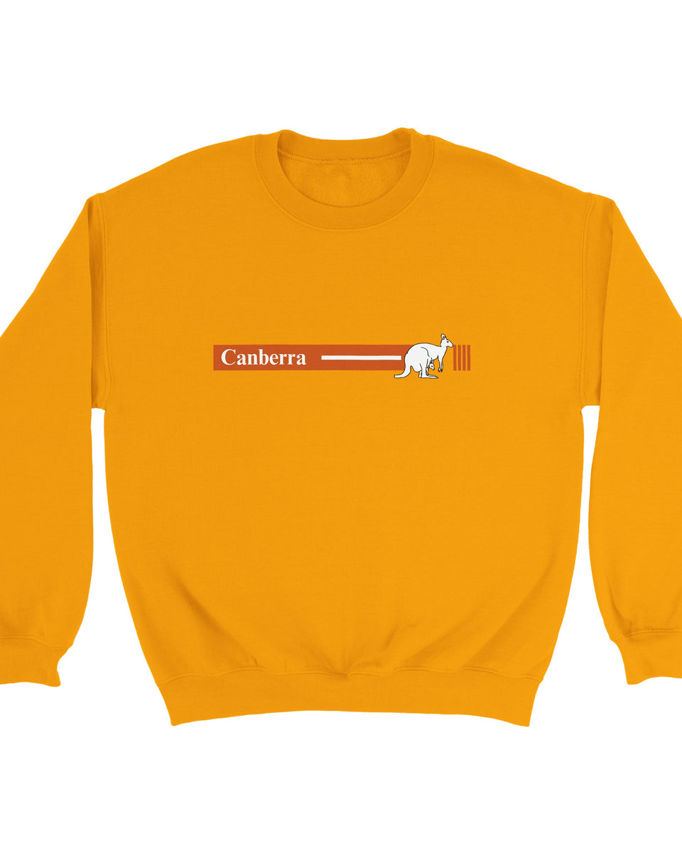 Canberra CBR – The Heart of the Nation Urban Graphic Sweatshirt