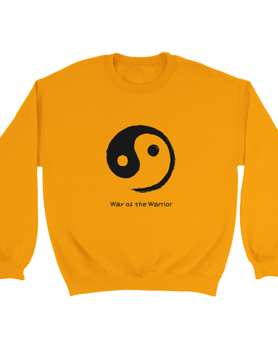 "Way of the Warrior" Yin Yang Sweatshirt – Zen Martial Arts Streetwear