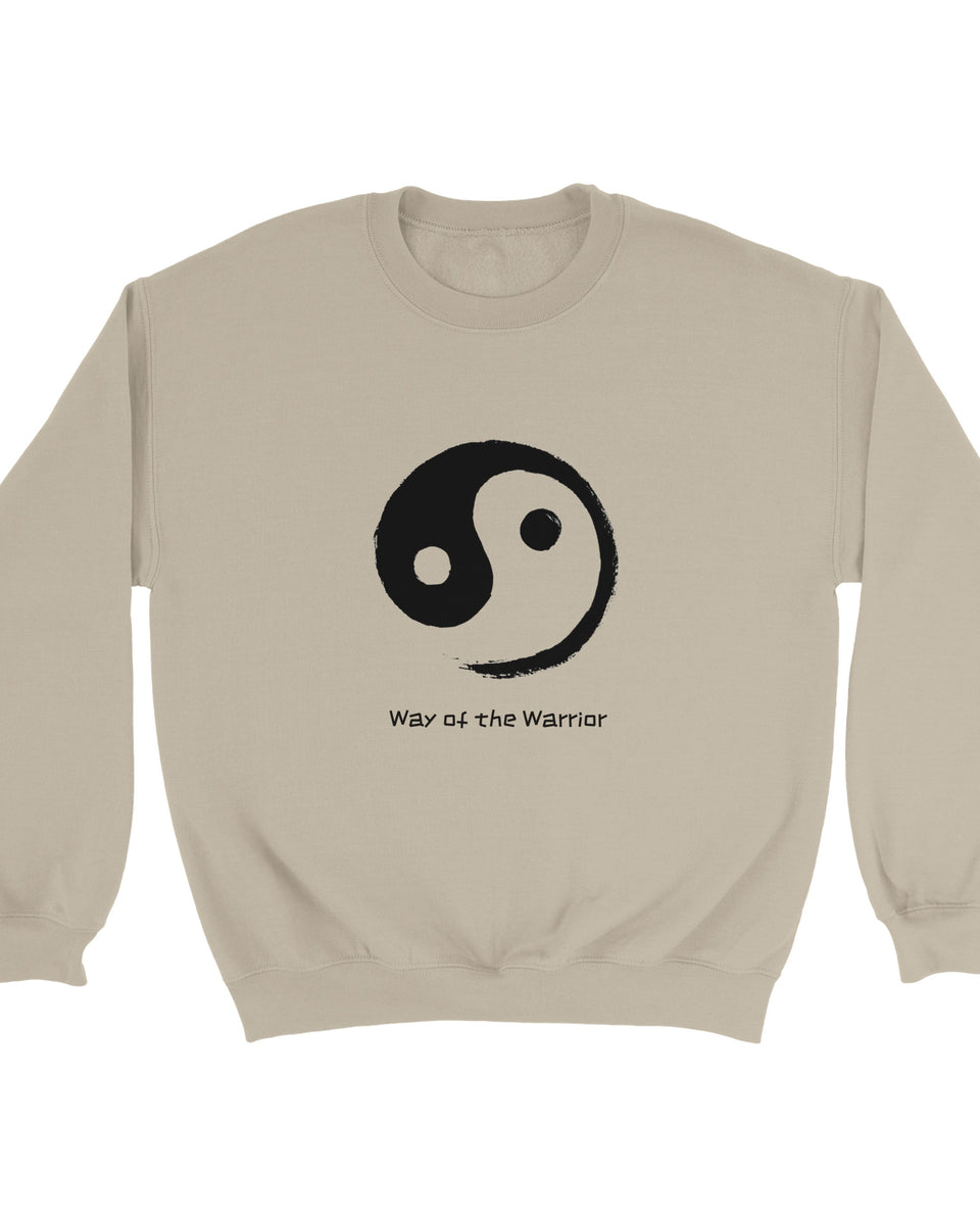 "Way of the Warrior" Yin Yang Sweatshirt – Zen Martial Arts Streetwear