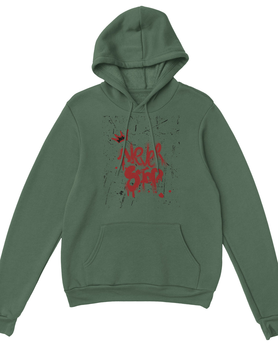 Bold Motivational Pullover Hoodie