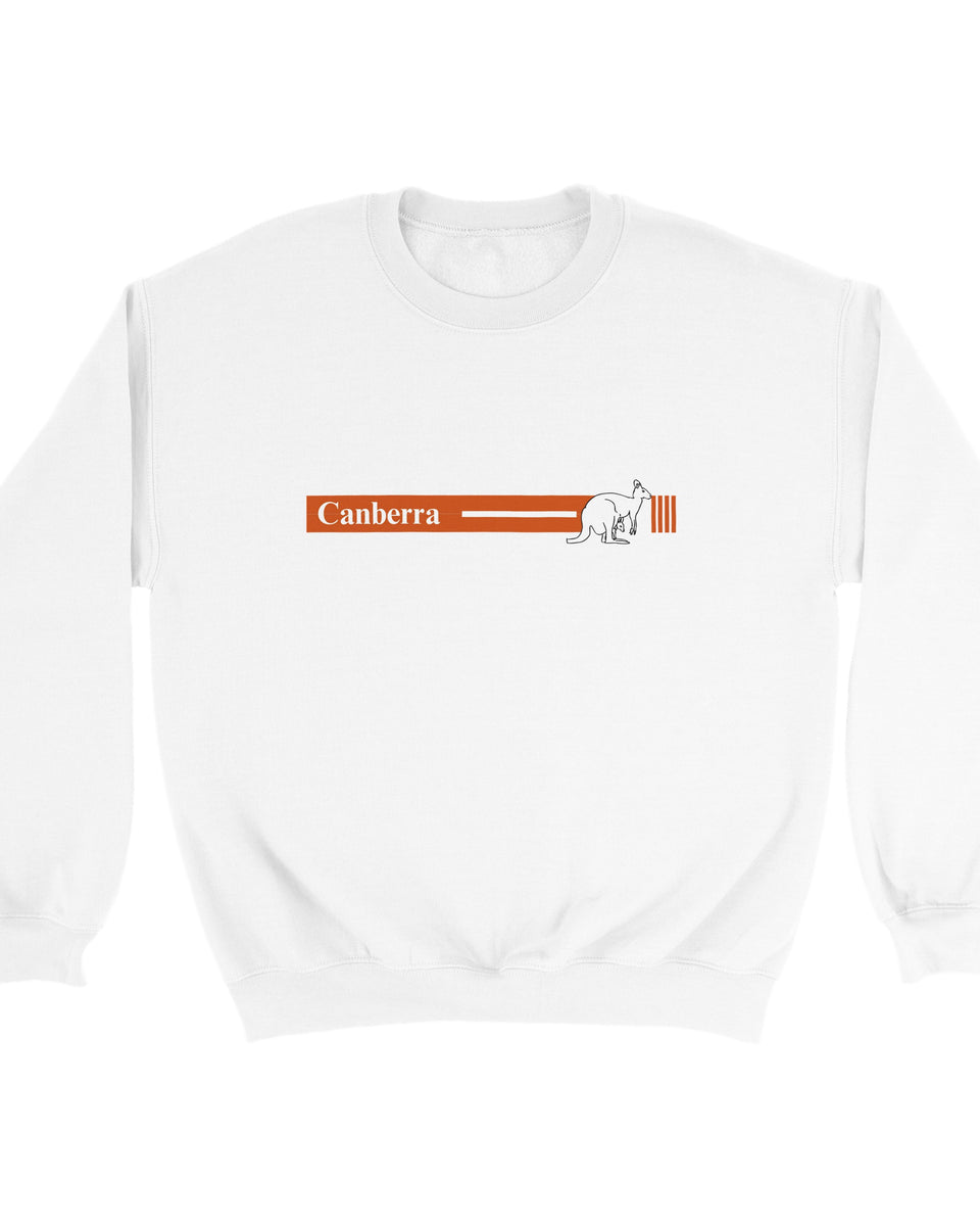 Canberra CBR – The Heart of the Nation Urban Graphic Sweatshirt