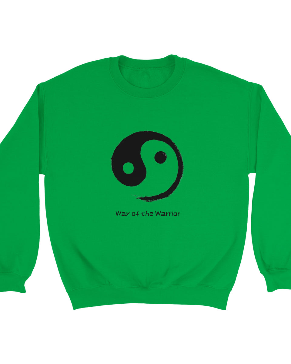 "Way of the Warrior" Yin Yang Sweatshirt – Zen Martial Arts Streetwear