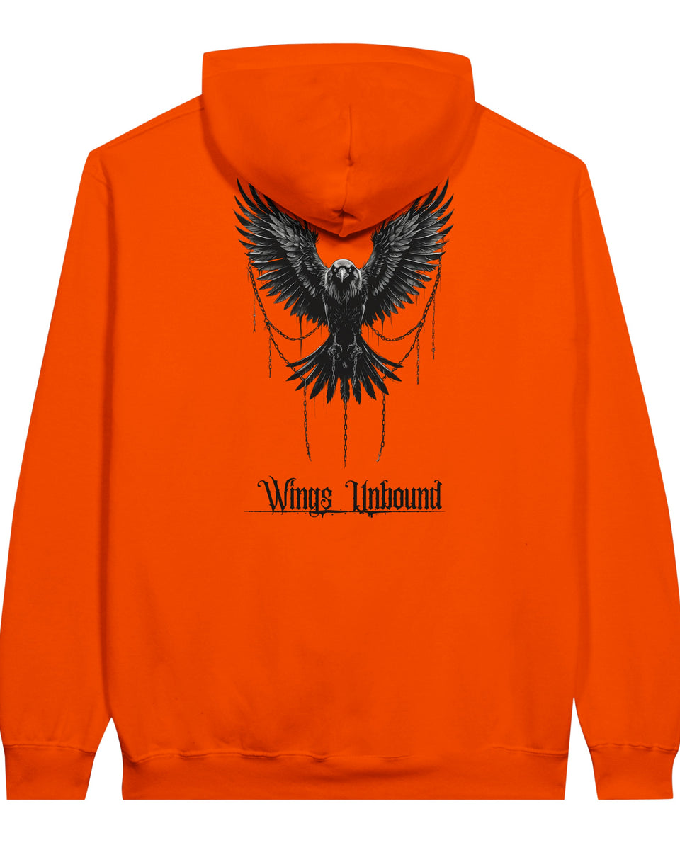 Gothic Hoodie with EXSOLITUS Text – Streetwear Aesthetic Unisex Pullover – Grunge Darkcore Sweatshirt