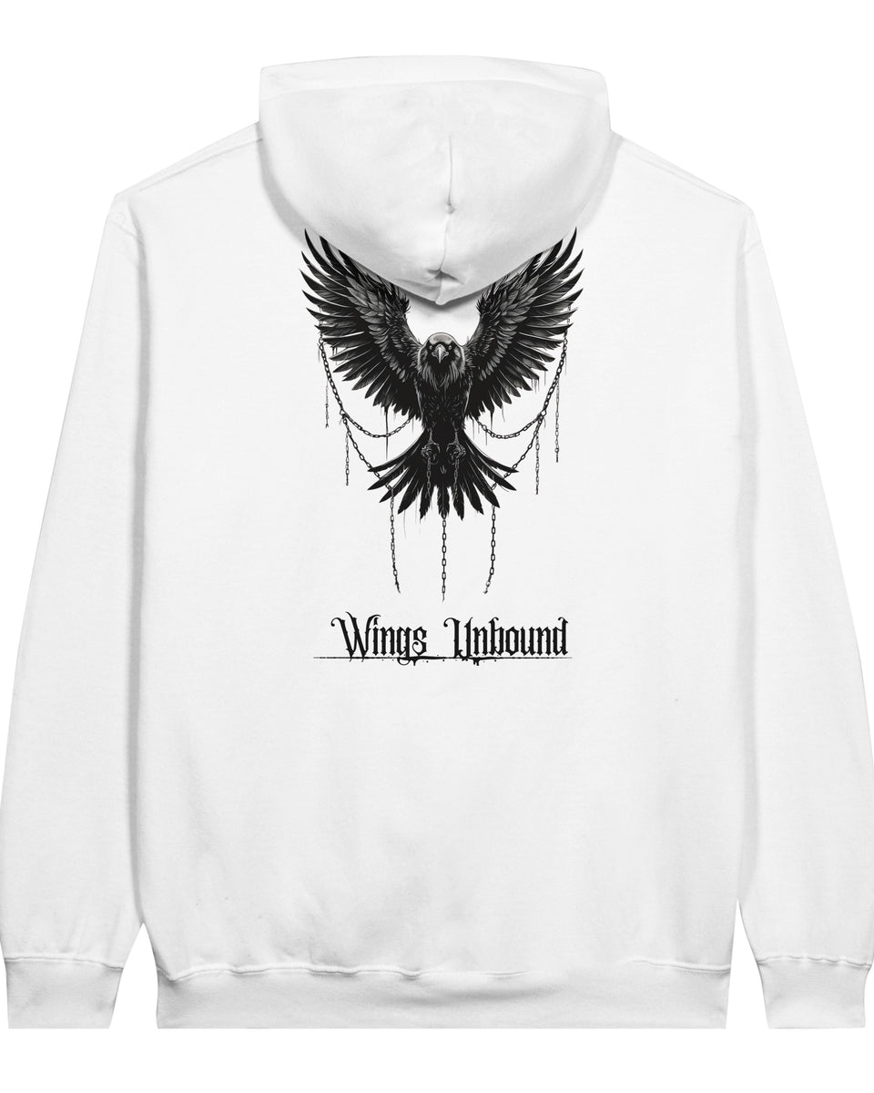 Gothic Hoodie with EXSOLITUS Text – Streetwear Aesthetic Unisex Pullover – Grunge Darkcore Sweatshirt