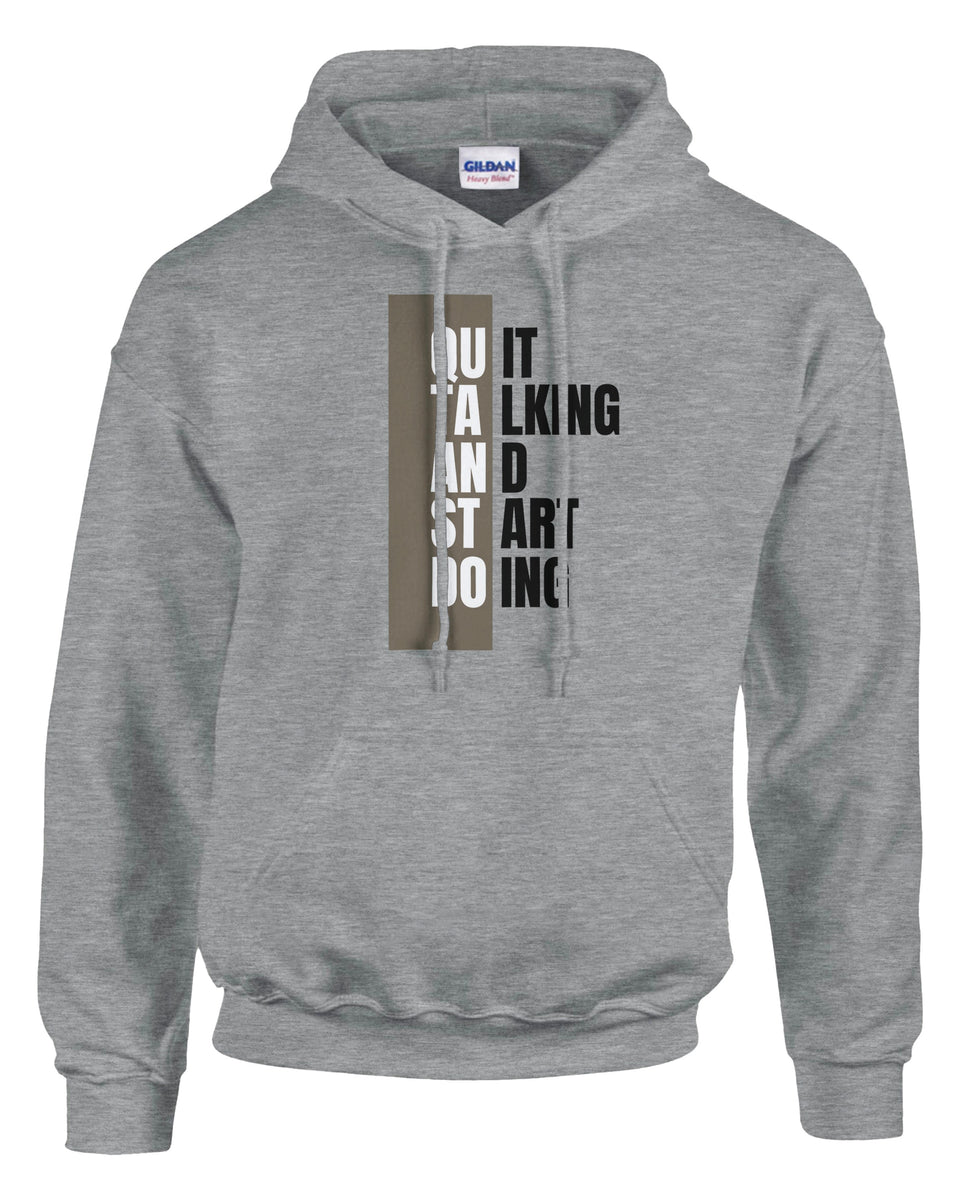 Minimalist Inspirational Hoodie – Don't Imagine Believe