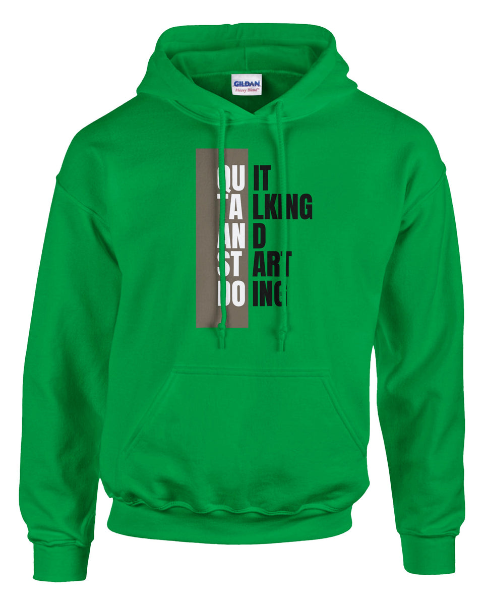 Minimalist Inspirational Hoodie – Don't Imagine Believe