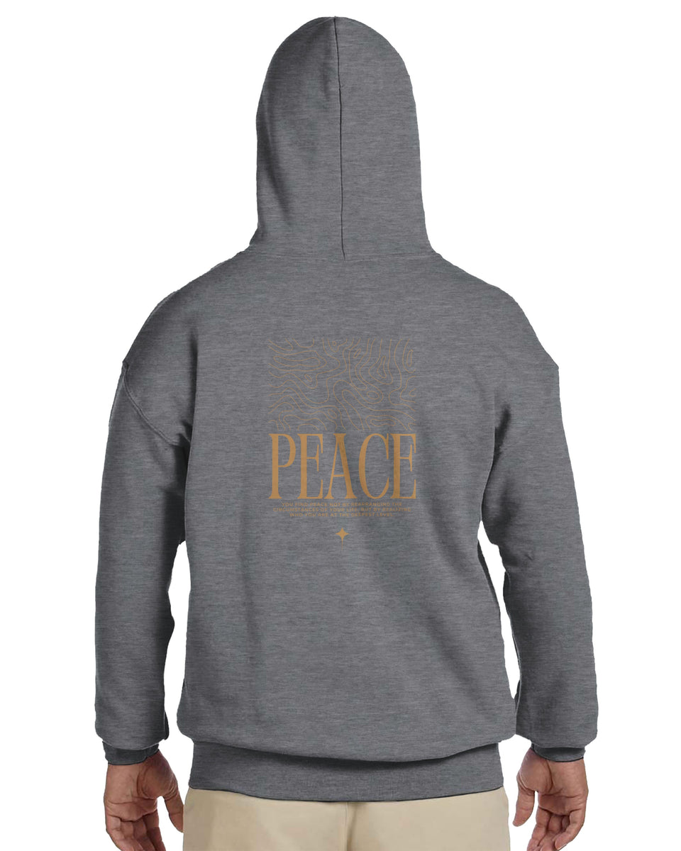 Minimalist Text Hoodie – PFACP Craig Tried Speech Oversized Comfort