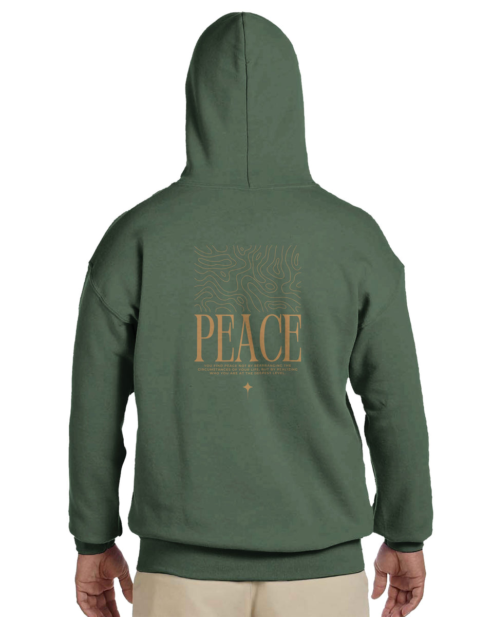 Minimalist Text Hoodie – PFACP Craig Tried Speech Oversized Comfort