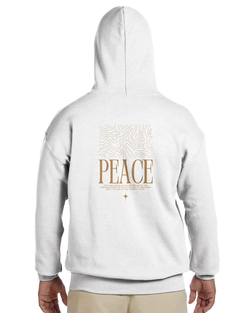 Minimalist Text Hoodie – PFACP Craig Tried Speech Oversized Comfort