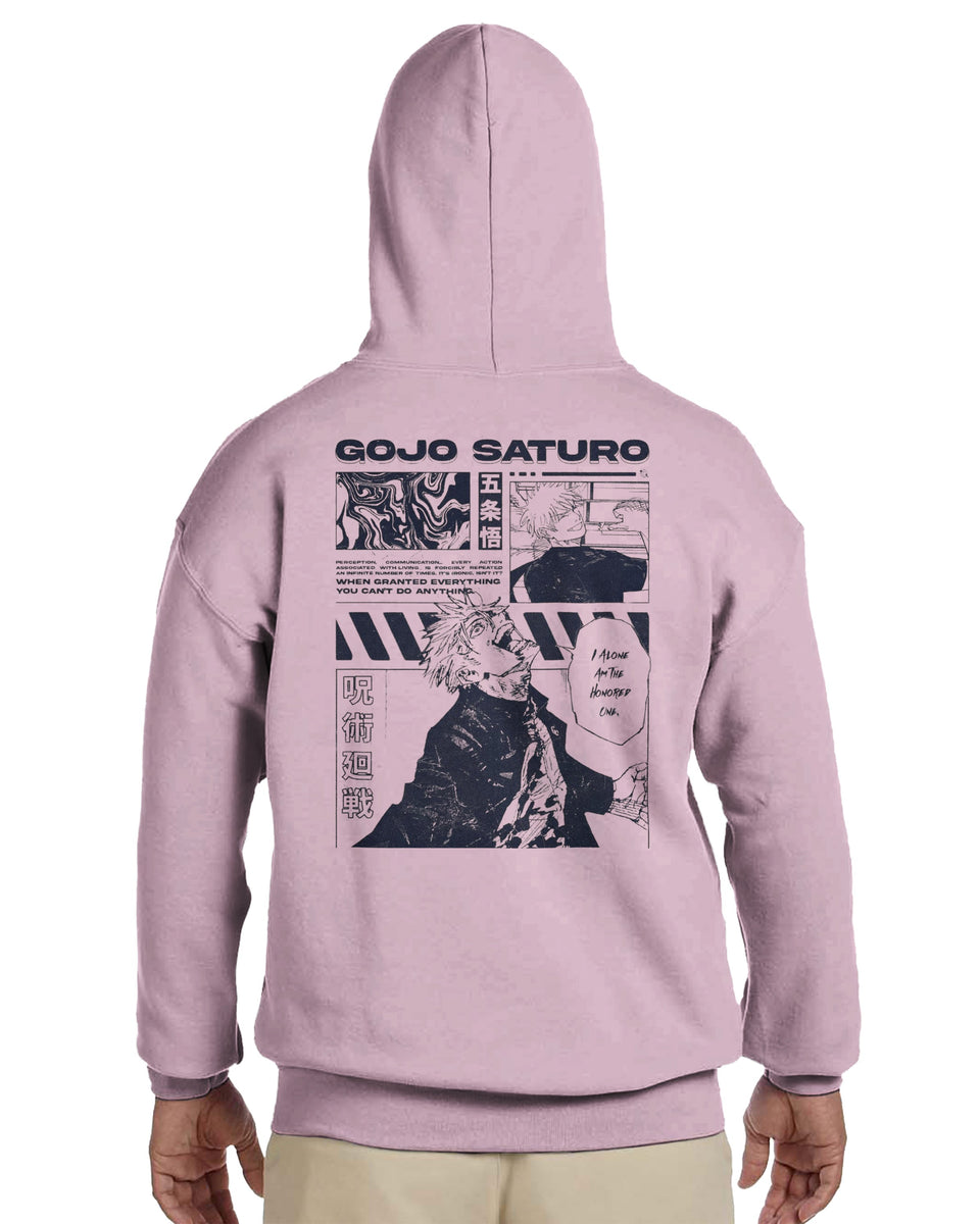 Gojo Satoru Manga Panel Hoodie – Jujutsu Kaisen Anime Streetwear Pullover
