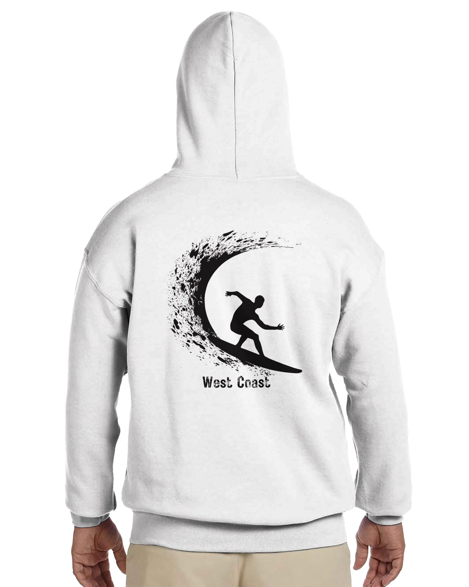 West Coast Surf Hoodie – Ride the Street Wave