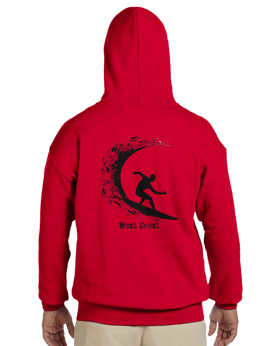 West Coast Surf Hoodie – Ride the Street Wave