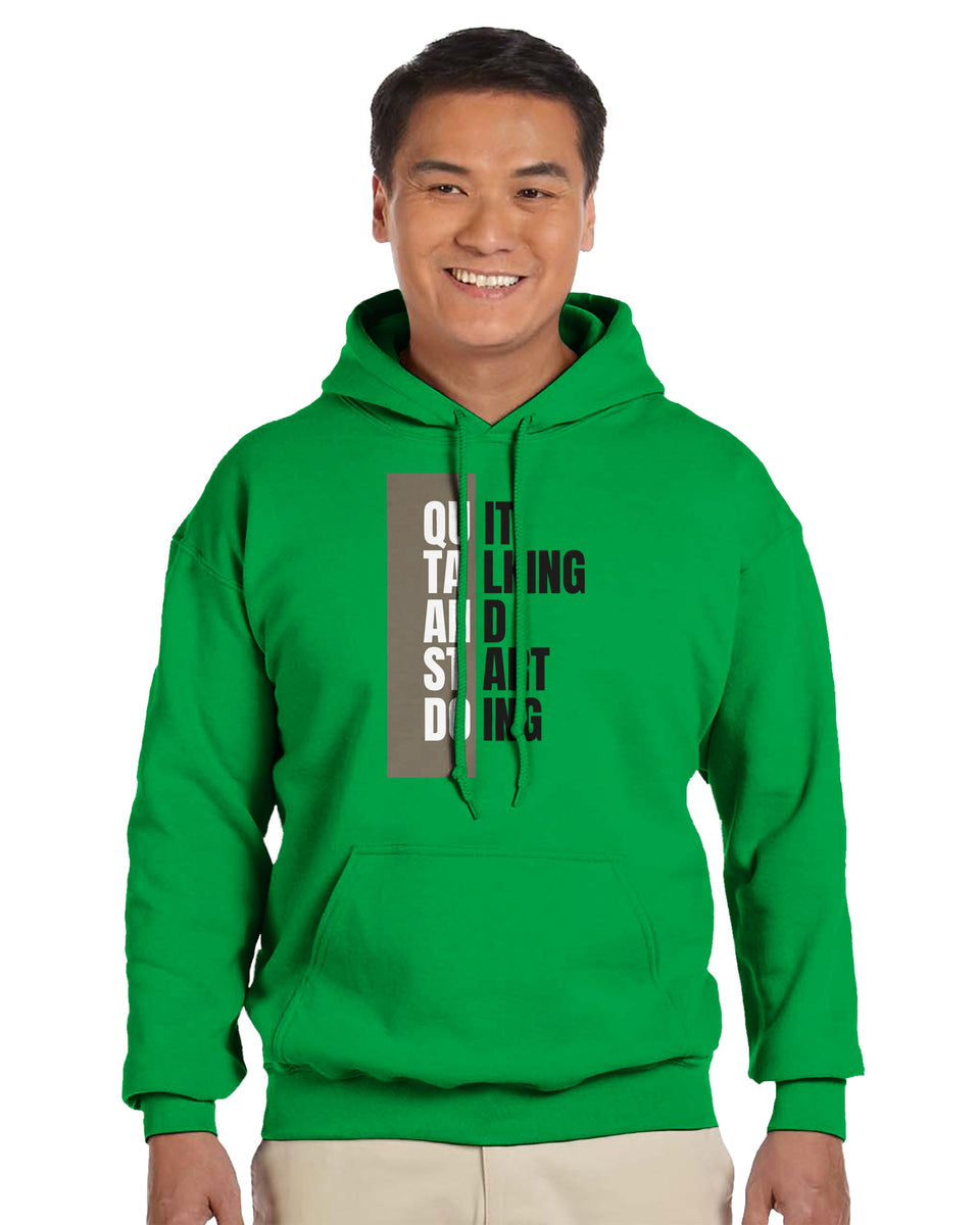 Minimalist Inspirational Hoodie – Don't Imagine Believe
