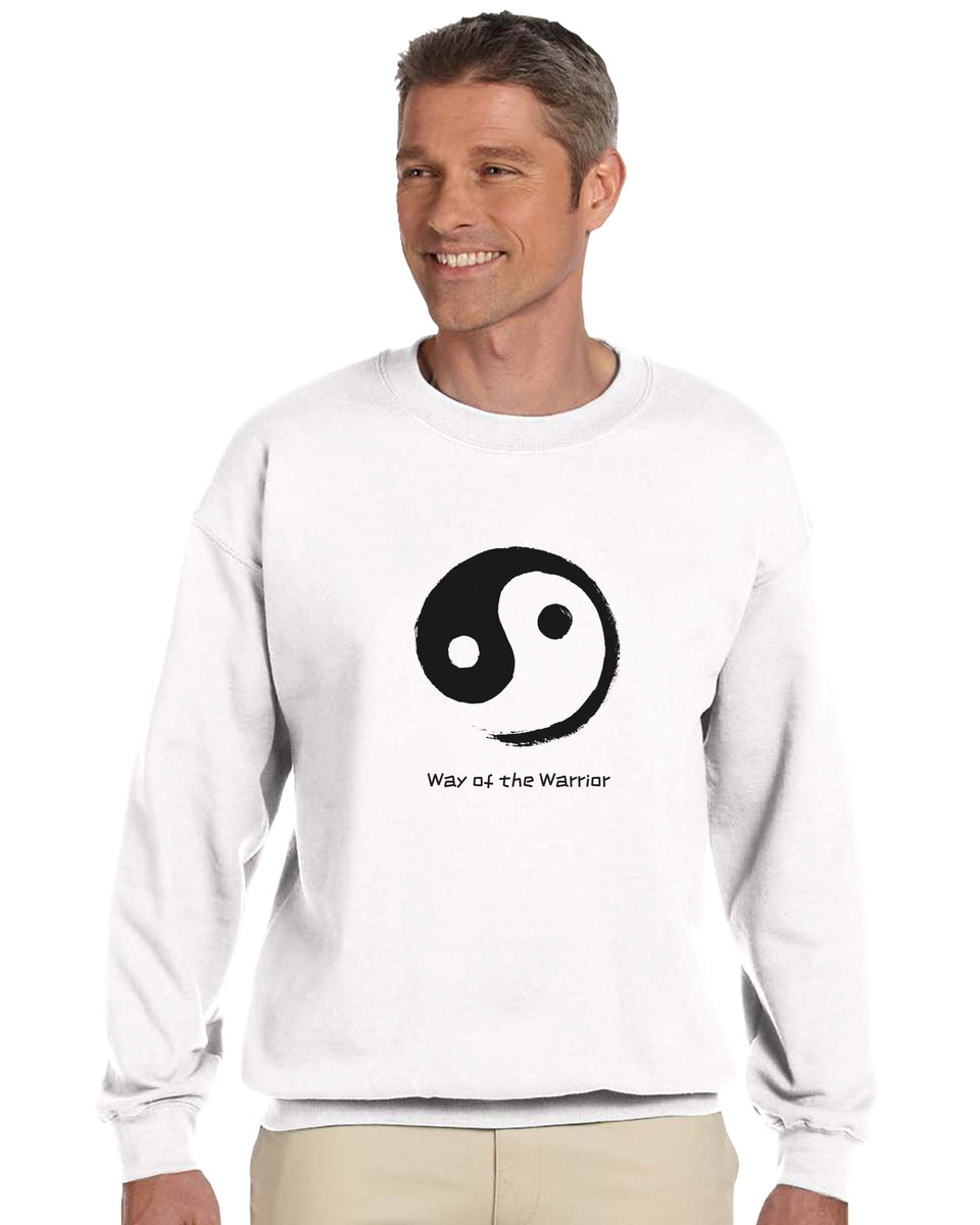 "Way of the Warrior" Yin Yang Sweatshirt – Zen Martial Arts Streetwear