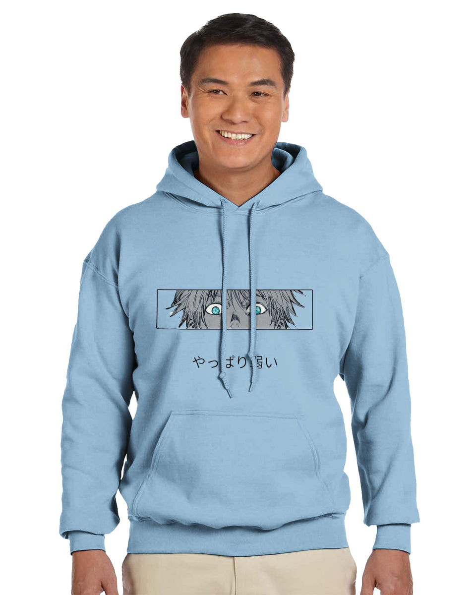Gojo Satoru Manga Panel Hoodie – Jujutsu Kaisen Anime Streetwear Pullover