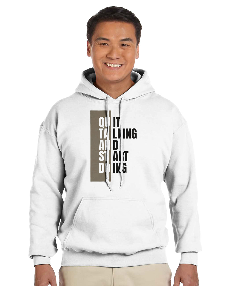 Minimalist Inspirational Hoodie – Don't Imagine Believe