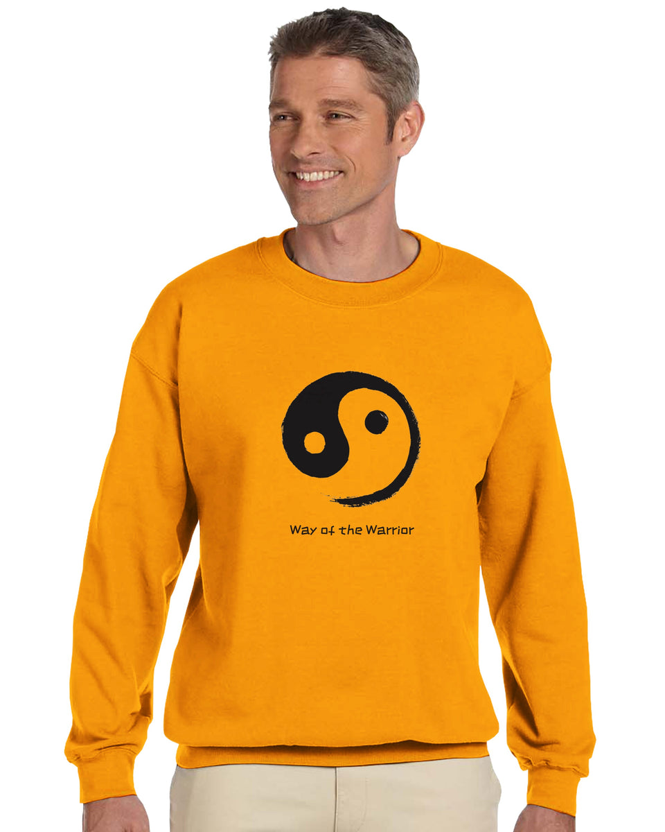"Way of the Warrior" Yin Yang Sweatshirt – Zen Martial Arts Streetwear
