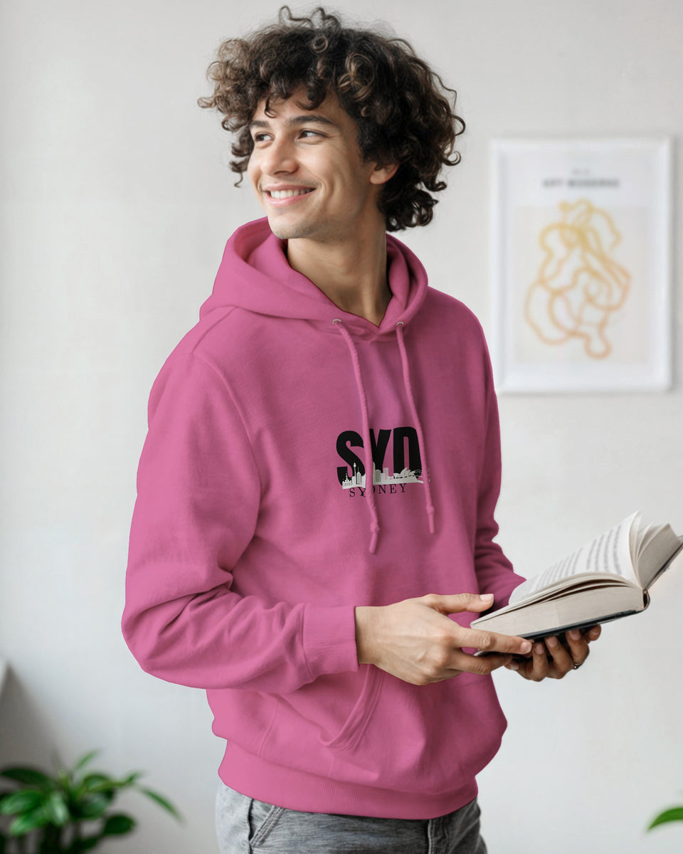 SYD Sydney Skyline Hoodie – Minimal Streetwear for Urban Explorers