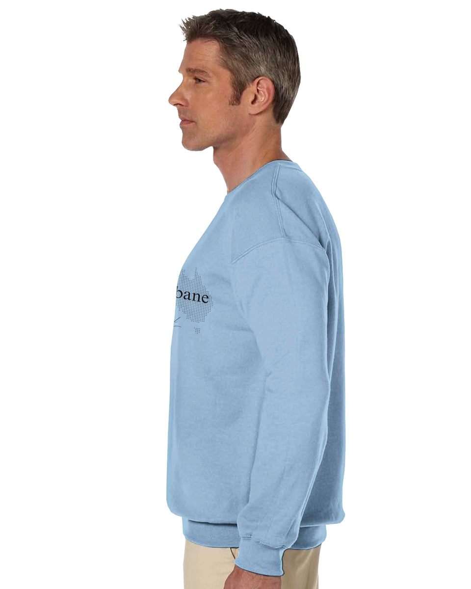 Brisbane Queensland – Dotted Map Streetwear Sweatshirt