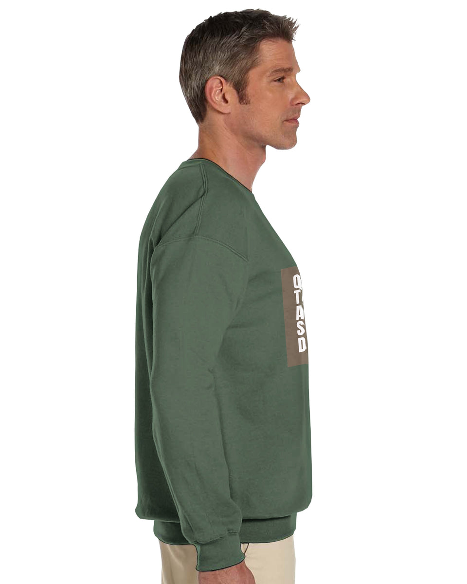 Quit Talking, Start Doing" Motivational Sweatshirt – Bold Yellow Graphic Crewneck