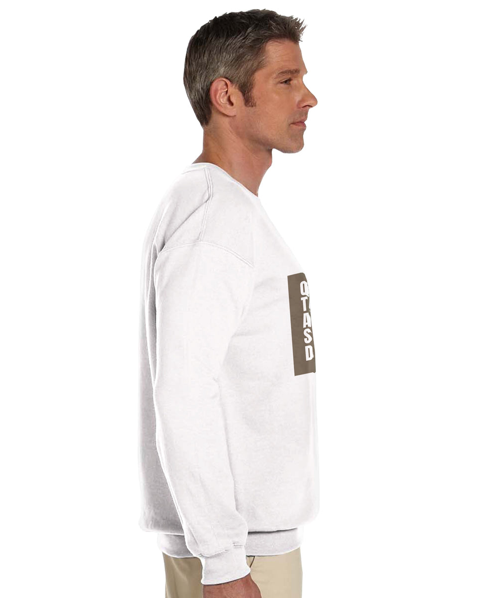 Quit Talking, Start Doing" Motivational Sweatshirt – Bold Yellow Graphic Crewneck