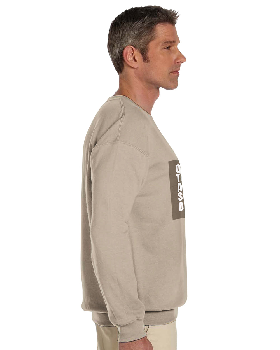 Quit Talking, Start Doing" Motivational Sweatshirt – Bold Yellow Graphic Crewneck