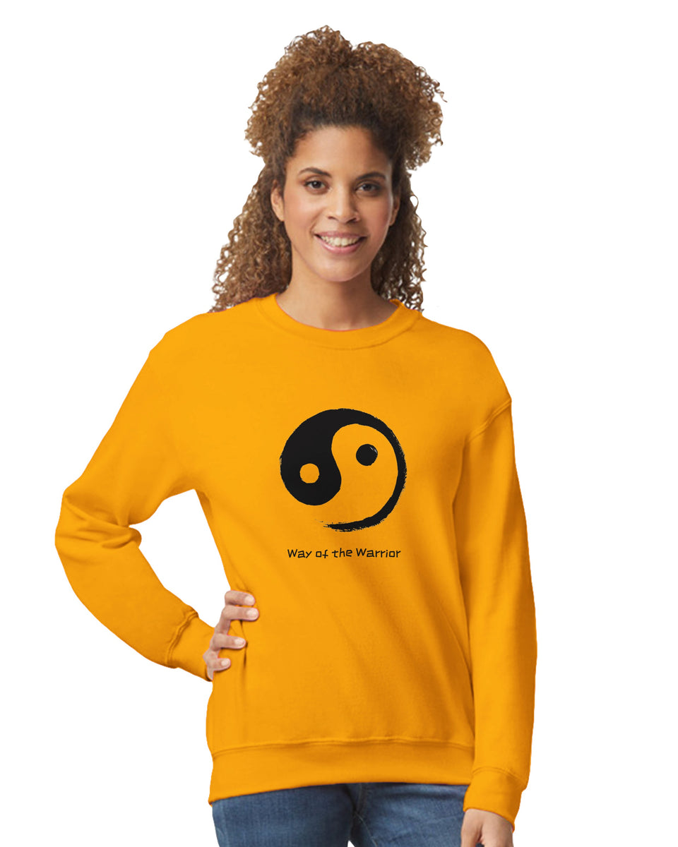 "Way of the Warrior" Yin Yang Sweatshirt – Zen Martial Arts Streetwear