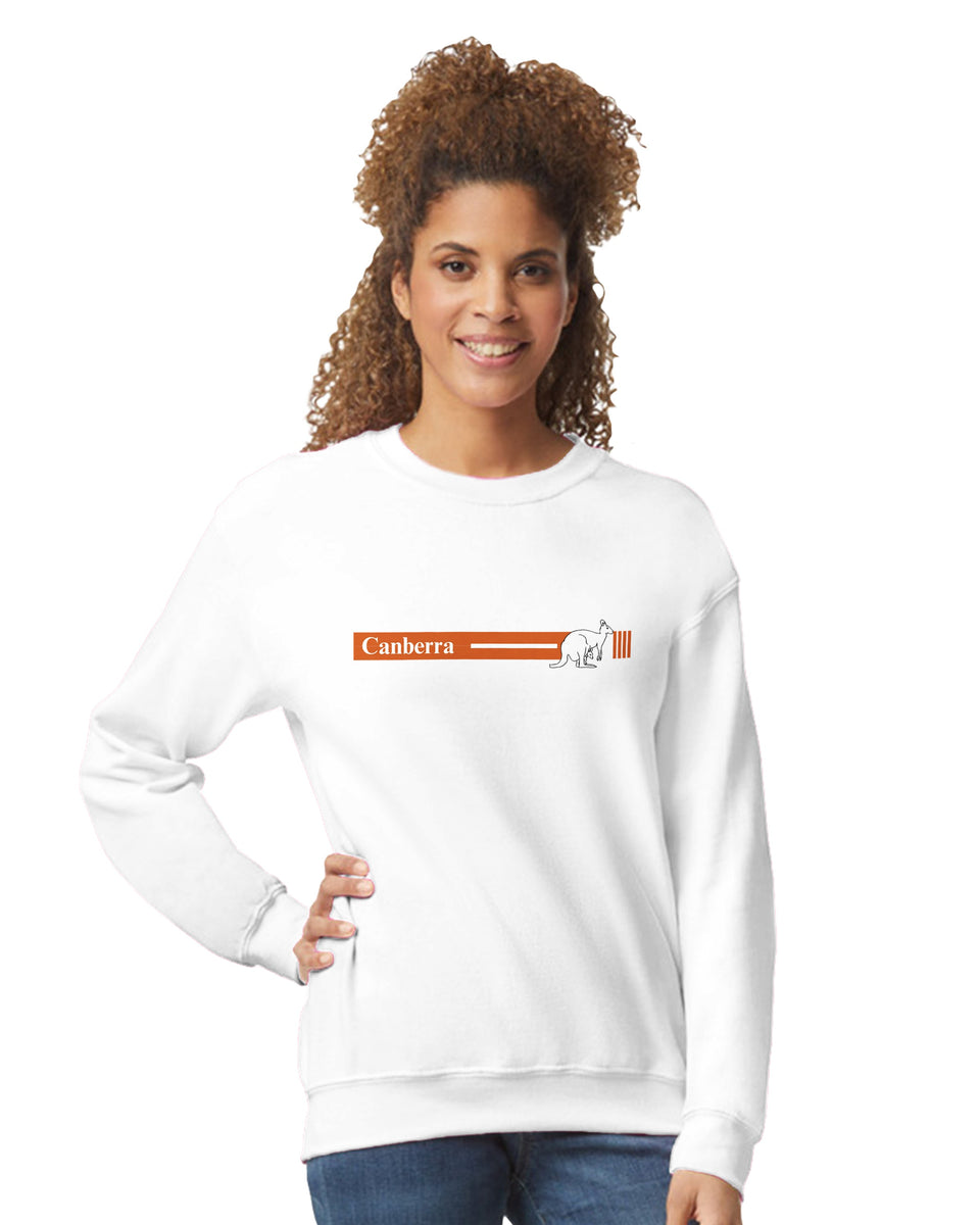 Canberra CBR – The Heart of the Nation Urban Graphic Sweatshirt