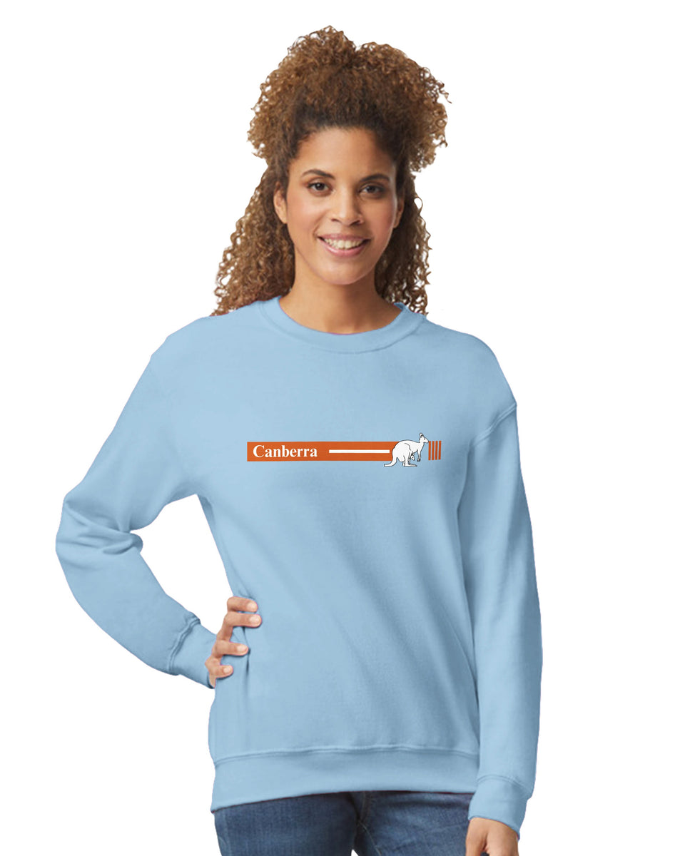 Canberra CBR – The Heart of the Nation Urban Graphic Sweatshirt