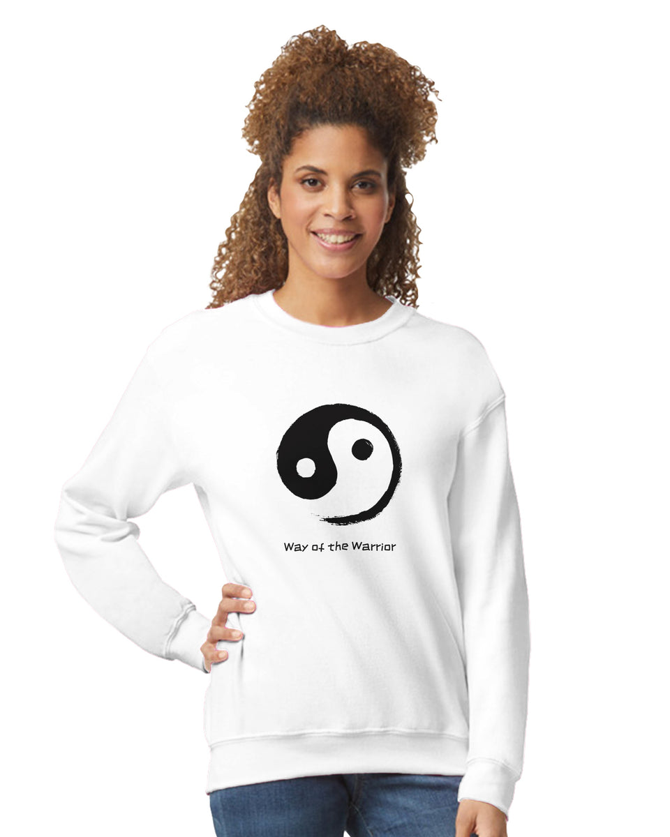 "Way of the Warrior" Yin Yang Sweatshirt – Zen Martial Arts Streetwear