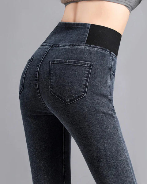 Vintage Skinny   Denim Pants Women's High Waist Jeans