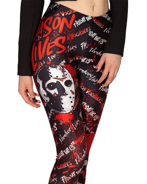 Fashion Ladies Women Skull Legging Woman Jeggings Legings Fitness Legging Pant Pants Printed Leggings