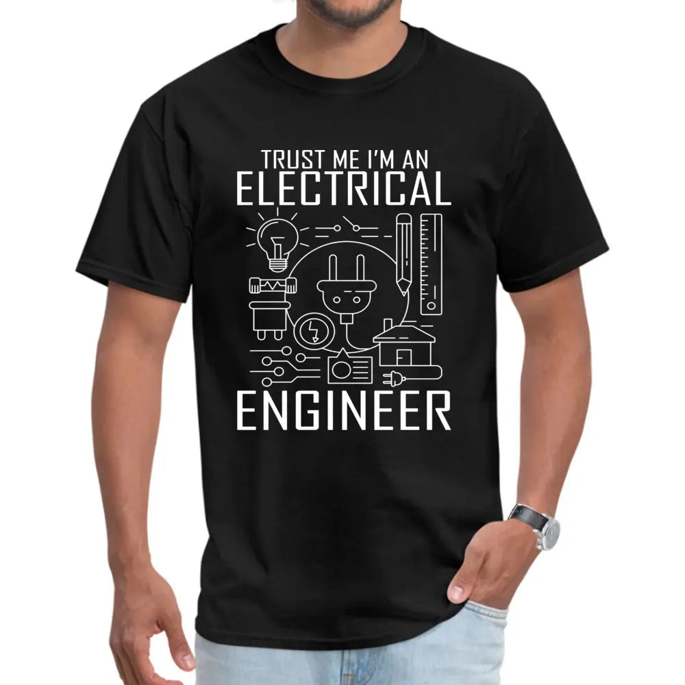 I Am an Engineer Geek Quote Tees High Streetwear