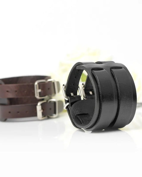 Cowboy Style Bandage Genuine Leather Bracelets