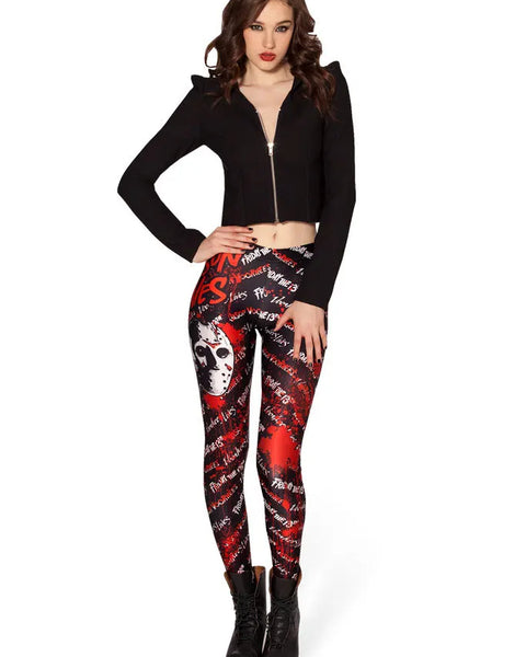 Fashion Ladies Women Skull Legging Woman Jeggings Legings Fitness Legging Pant Pants Printed Leggings