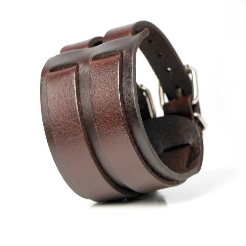 Cowboy Style Bandage Genuine Leather Bracelets