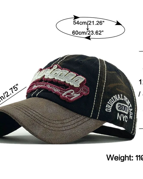 Outdoor High Quality Embroidered  Cotton Cap