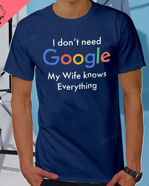 I DON'T NEED GOOGLE MY WIFE KNOWS EVERYTHING